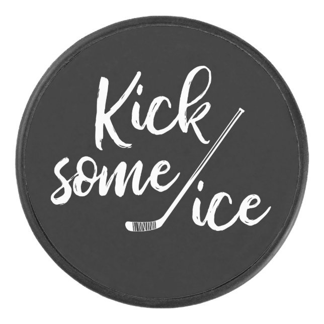 Kick Dir ein Eishockey-Sportangebot Eishockey Puck (Vorderseite)