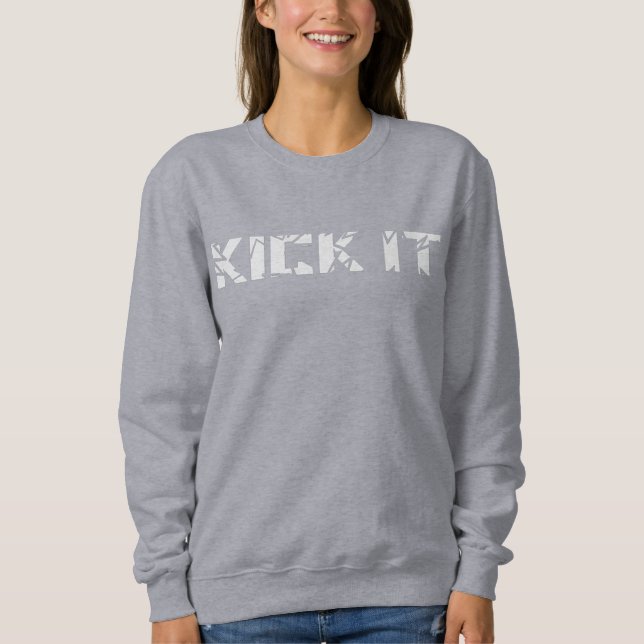 Kick It Women's Sweatshirt (Devant)
