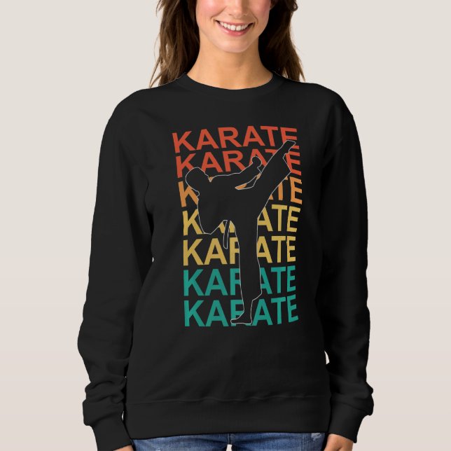 Kick Karate Sweatshirt (Vorderseite)