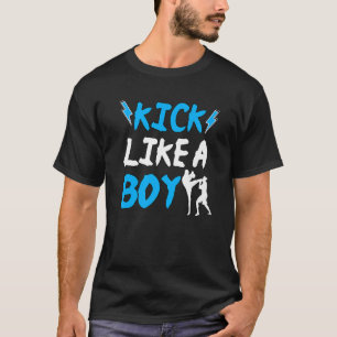 Kick like a grill Men Kickboxing T-Shirt