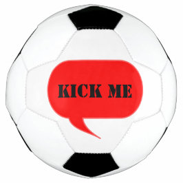 Kick Me Talk Bubble Soccer Ball
