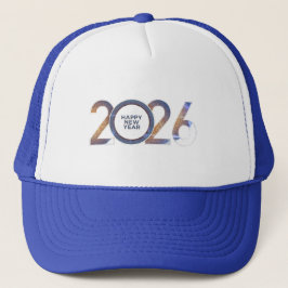 Kick off the New Year in style with this vibran Truckerkappe