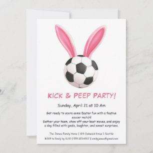 Kick & Peep Party - Einladung zum Osterfußball