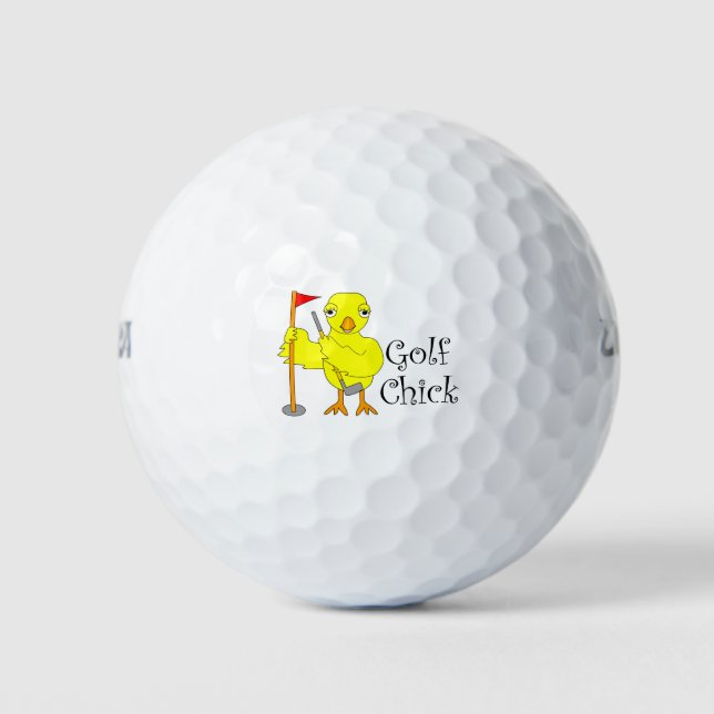 Kick-Text Golfball (Vorderseite)