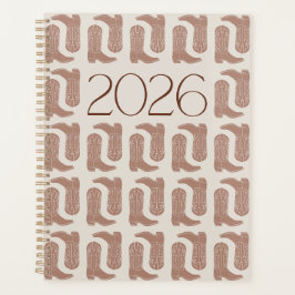 Kick Up Your Boots - 2026 Western Planner Planer