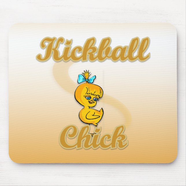Kickball Chick Mousepad (Vorne)