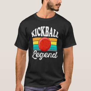 Kickball Experte Legend Sports League Sommer Team T-Shirt
