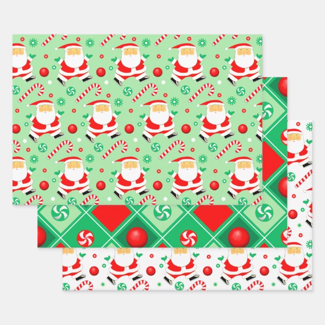 Kickball Holiday Geschenkpapier Set (Set)
