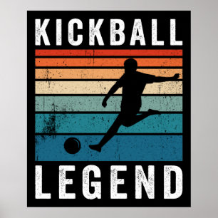 Kickball Legende Poster