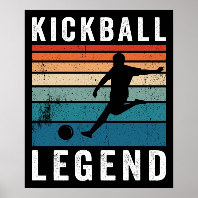 Kickball Legende Poster (Vorne)