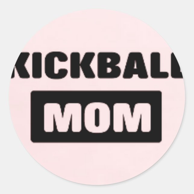 kickball maman Sticker (Devant)