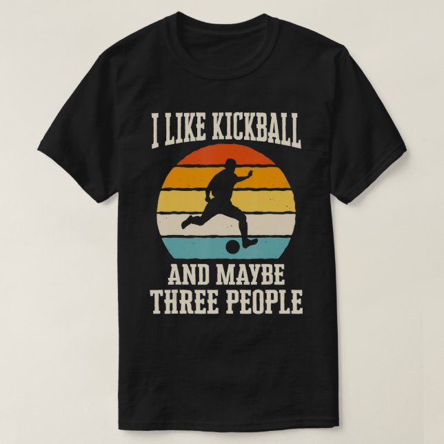Kickball T-Shirt (Design vorne)