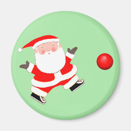 Kickball Weihnachten Magnet