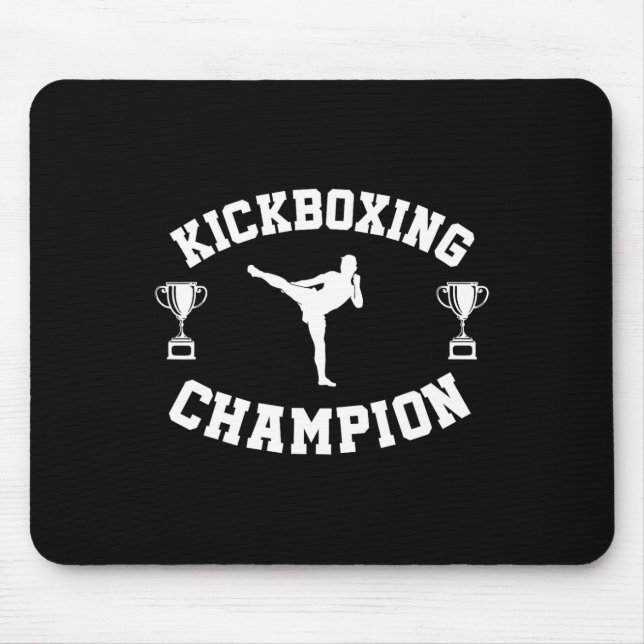 Kickbox-Champion  Mousepad (Vorne)