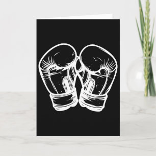 Kickbox-Handschuhe Zeichnung Taekwondo Karte