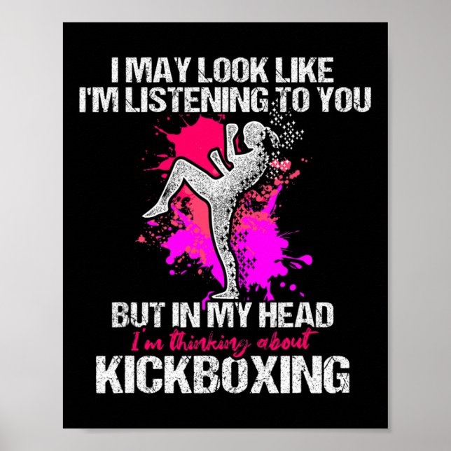 Kickbox-Hörkickbox-Training  Poster (Vorne)
