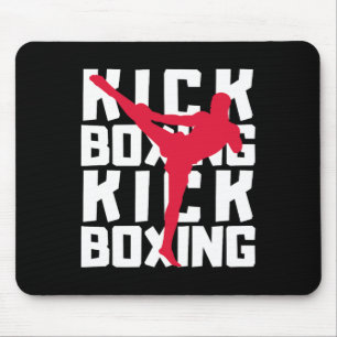 Kickbox-Kämpfer Mousepad