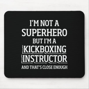 Kickbox-Lehrer Kick Boxing Workout _5 Mousepad