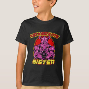 Kickbox-Schwester Martial Arts T-Shirt