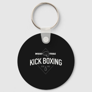 Kickbox-Shirt Muay Thai Boxer Kampfsport-T-Shirt Schlüsselanhänger
