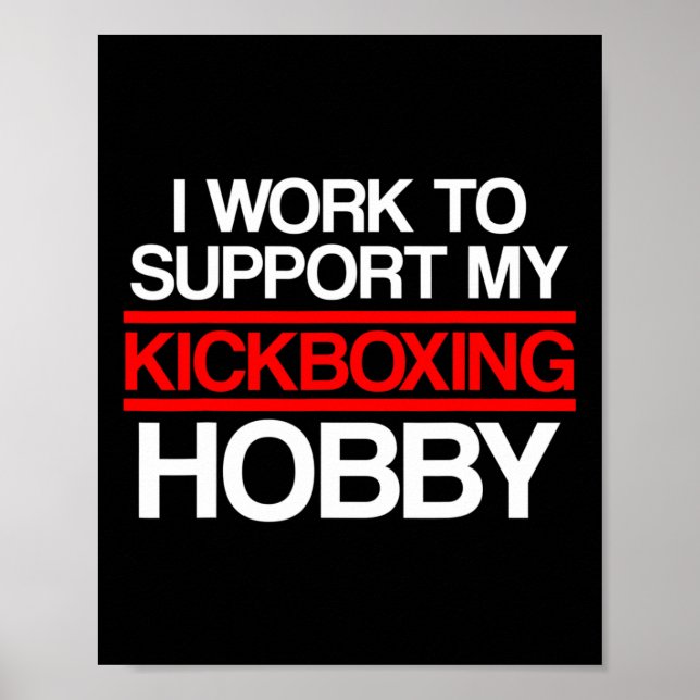 Kickbox-Support Kickbox-Training  Poster (Vorne)