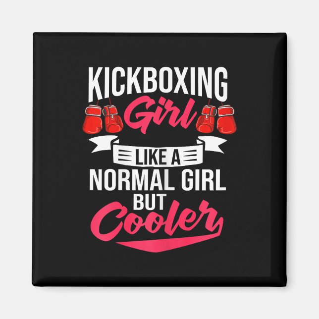 Kickbox-Training Cardio Anfänger Kickbo Magnet (Vorne)