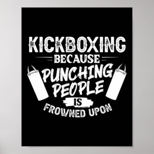 Kickbox-Training Cardio Anfänger Kickboxer _1 Poster