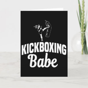 Kickboxen Bybe Kickboxer Karate Boxen Mma Kämpfer Karte
