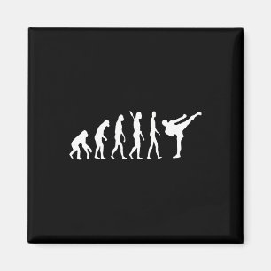 Kickboxen Evolution Karate Arti Taekwondo Judo Magnet