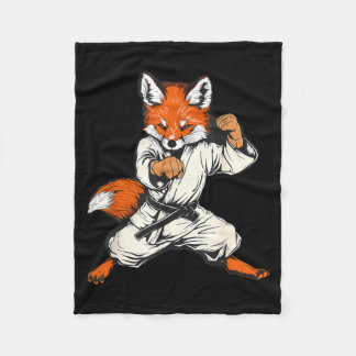 Kickboxen Fox Taekwondo Karate Mma Lustig Martial Fleecedecke