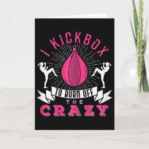 Kickboxen für Frauen Ich würde diesen Kickboxer-Bo Karte