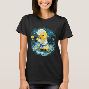 Kickboxen-Gummiente-Karate-Jiu-Jitsu-MMA T-Shirt