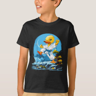 Kickboxen-Gummiente-Karate-Jiu-Jitsu-MMA T-Shirt