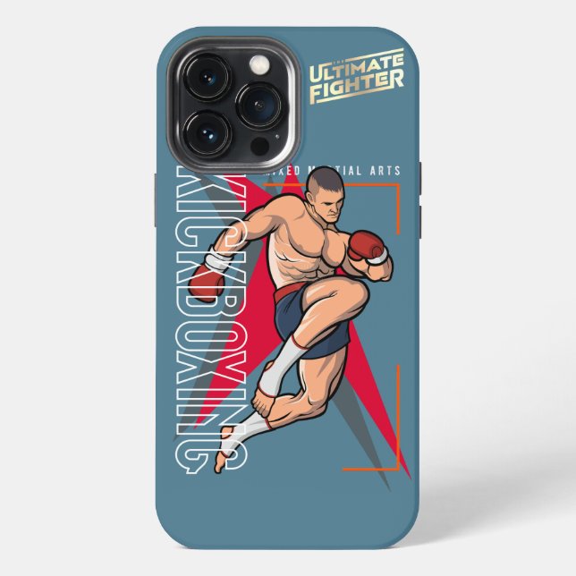 Kickboxen | iPhone 13 pro max hülle (Rückseite)