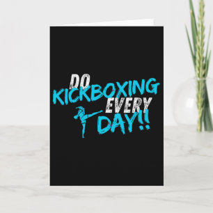 Kickboxen jeden Tag Karte