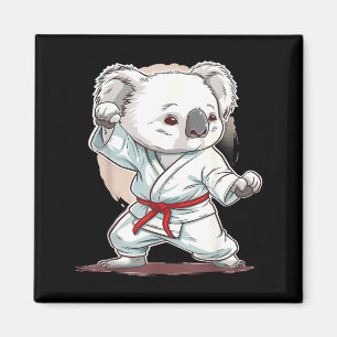Kickboxen Koala Martial Arts Karate Jiu-Jitsu MMA Magnet