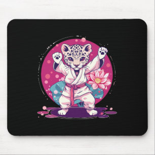 Kickboxen Leopard Taekwondo Karate Mma Kampfsport Mousepad