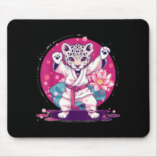 Kickboxen Leopard Taekwondo Karate MMA Martial Mousepad