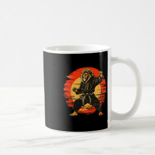 Kickboxen Löwe Taekwondo Mma Judo Kunstwerk Martia Kaffeetasse