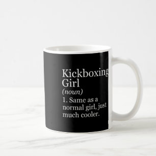 Kickboxen Mädchen Definition Lustig Sarkastisch Sp Kaffeetasse