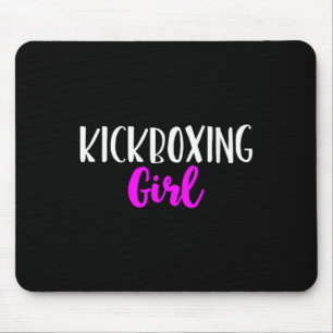 Kickboxen Mädchen Frauen Lustiges Kickbox Süßes Ge Mousepad