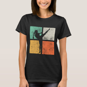 Kickboxen Mädchen Muay Thai Kickboxer T-Shirt