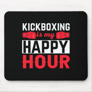 Kickboxen Mein Glückliches Stunde Lustiges Kickbox Mousepad