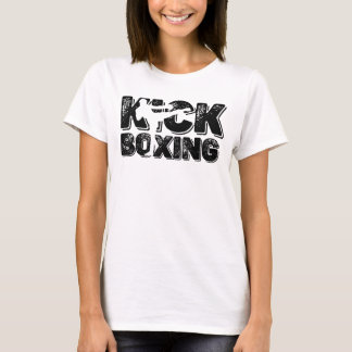Kickboxen Mentalität eines furchtlosen Kriegers T-Shirt