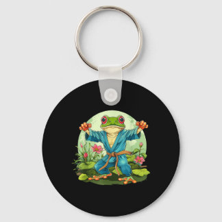 Kickboxen Mma Kröte Taekwondo Frosch Floral Judo Schlüsselanhänger