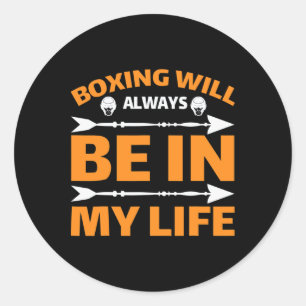 Kickboxen Muay Thai Boxen Runder Aufkleber