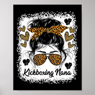 Kickboxen Nana Kampfsportliebhaber Stylische Sport Poster
