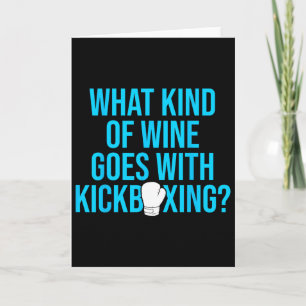 Kickboxen Wein Kickboxen Workout Karte