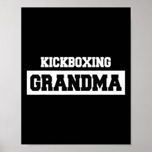 Kickboxende Oma - Kickboxer Poster