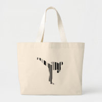 KICKBOXER BAR CODE-Kickboxing Strichcode-Muster